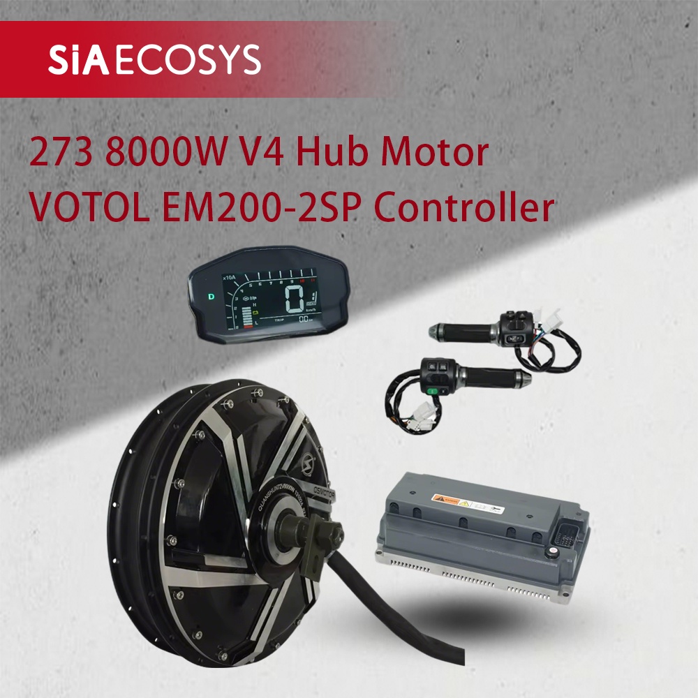 Qs273 Hub Motor 8000W 72V - QSMOTOR QS273 8000W Potente motor de