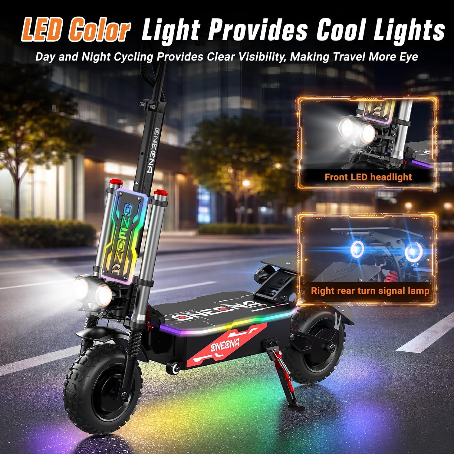 ONECNA GT8PRO, scooter elétric - 60V 5600W Dual Motor Electric Scooter avaliação e preço