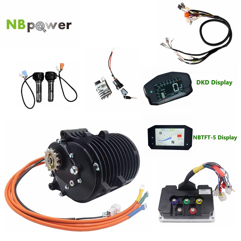 QS138 70H V3 3000W Mid-Drive M - Mid Drive Motor Kit 72V 3000W avaliação e preço